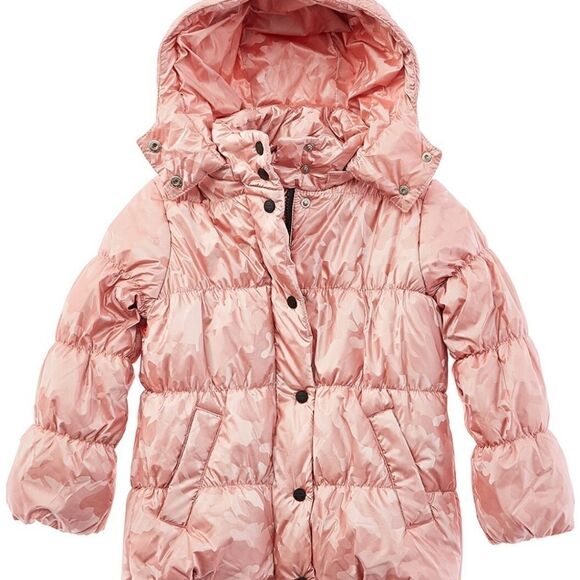 URBAN REPUBLIC Iridescent Hooded Puffer Coat - Picture 1 of 16